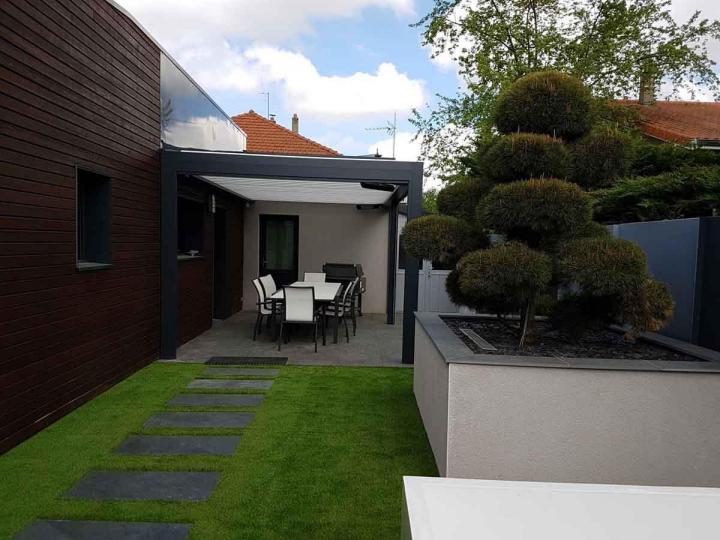 Pose de pergolas Lyon